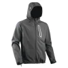 boutique paris VESTE SOFTSHELL DIADORA GRIS 3 POCHES AVEC CAPUCHE SAIL TAILLE S – 15963275069S 5