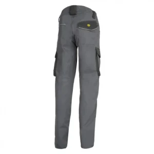 PANTALON DE TRAVAIL DIADORA CARGO GRIS MÉTAL STAFF POLY – 160301750700 en vente 15