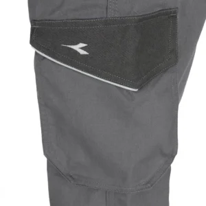 PANTALON DE TRAVAIL DIADORA CARGO GRIS MÉTAL STAFF POLY – 160301750700 en vente 13