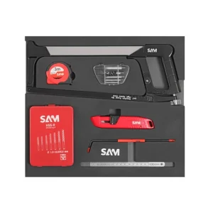 COMPOSITION DE 300 OUTILS SAM OUTILLAGE EN MODULE MOUSSE AVEC SERVANTE CONFORT – 416300PM bas prix 18