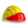 CASQUE ‘ORIZON’ JAUNE VISIERE ROUGE SOFOP TALIAPLAST – 563526 livraison la plus rapide 5