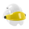 Retour Facile et Gratuit CASQUE ‘ORIZON’ BLANC VISIERE JAUNE AVEC LUNETTE SOFOP TALIAPLAST – 563712 5