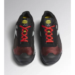 Nouvelle Collection Chaussures De Travail DIADORA GLOVE MDS MTX LOW S1P HRO SRC ESD Rouge Coquelicot/Gris – 178901C6213 10