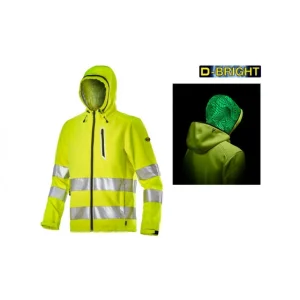 VESTE SOFTSHELL HV JAUNE FLUO DIADORA – 170687970340 Boutique 11