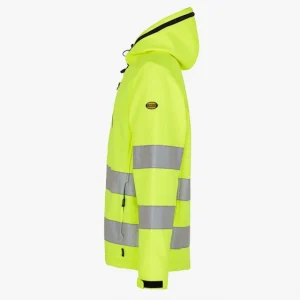 VESTE SOFTSHELL HV JAUNE FLUO DIADORA – 170687970340 Boutique 13