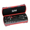 COFFRET 19 OUTILS 3/8′ SAM OUTILLAGE – 74J19P en promotion 7