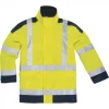 grande surprise PARKA DELTA PLUS HAUTE VISIBILITÉ POLYESTER ENDUIT PU JAUNE FLUO/BLEU MARINE PANOPLY- EASYVIEW -EASYVJM 5