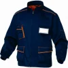 officiel VESTE DE TRAVAIL DELTA PLUS PANOSTYLE® POLYESTER COTON BLEU MARINE / ORANGE -M6VESBM0 11