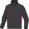 VESTE DELTA PLUS SOFTSHELL 96% POLYESTER 4% ELASTHANNE MANCHES AMOVIBLES GRIS FUSHIA- MYSE2GF0 comparez les prix 7