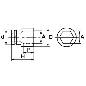 Prix très abordable DOUILLE CHOCS 3/8 7 MM SAM OUTILLAGE – NJ7 6