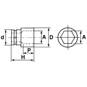 solde en ligne DOUILLE CHOCS 1/2 17 MM SAM OUTILLAGE – NS17FME 6