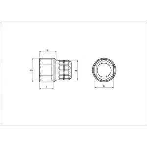 shopping pas cher DOUILLE TRAVERSANTE 1/2 6P SD 13 MM SAM OUTILLAGE – SHS13 6