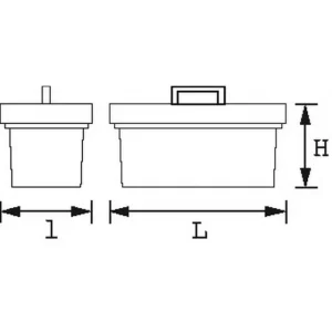 pas cher BOITE A OUTILS VIDE 2 CASES SAM OUTILLAGE – SAM591PBV 6