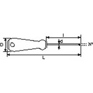 TOURNEVIS BIMATIERE S1 PH N°2 6X125 SAM OUTILLAGE – T2P125FME vente en ligne 6